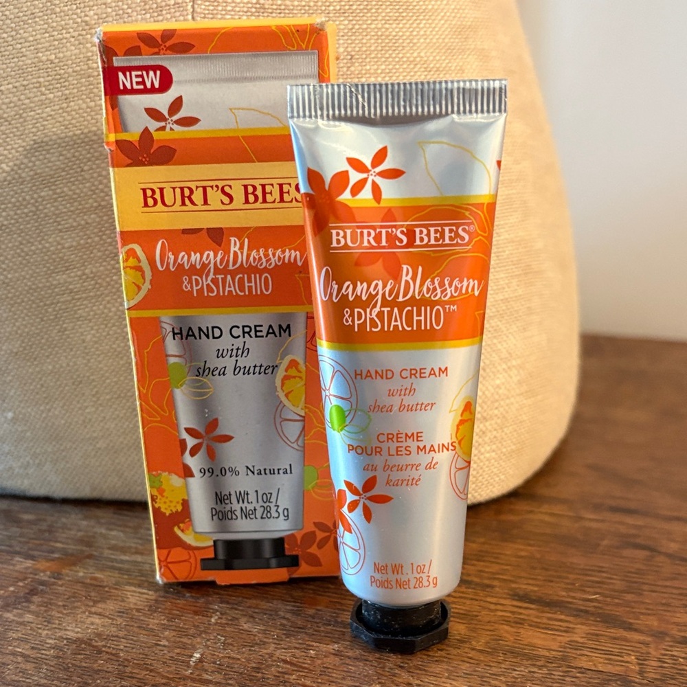 Burt's Bees Orange Blossom & Pistachio Hand Cream